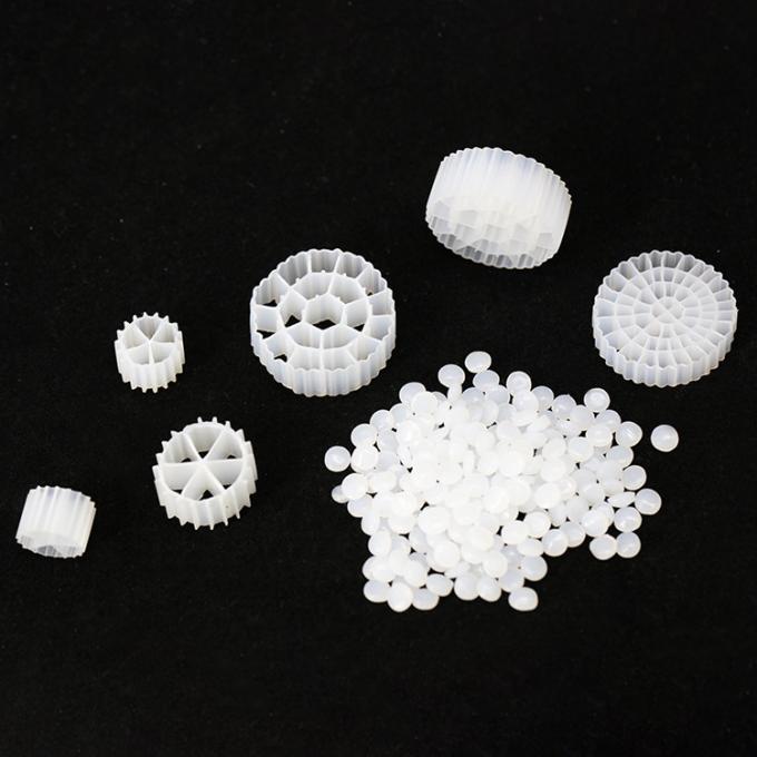 Y5 HDPE ενυδρείων άσπρο 64Rooms MEDIA φίλτρων 25X4mm 0