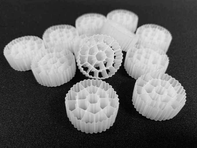 HDPE της Virgin MEDIA φίλτρων διήθησης MBBR νερού 16X10mm 1