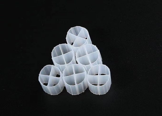 Άσπρο 25X4mm βιολογικό κινούμενο φίλτρο κρεβατιών αναερόβιο 1